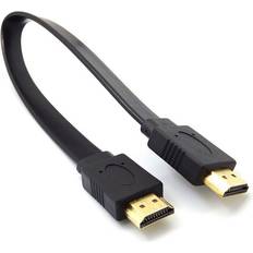 HOD Health & Home 30Cm Short Hdmi To Plug Cord Video Hdtv Tv Ps3