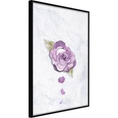 Artgeist He Loves Me/He Loves Me Not Black Poster 50.8x76.2cm