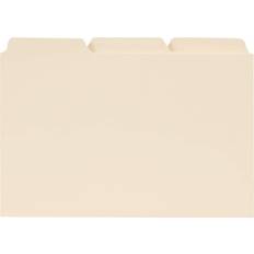 Smead Self-Tab Card Guides 4"x6" 100-pack