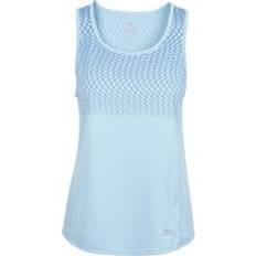 Blue - Women Tank Tops Trespass Lopu TP75 Active Tank Top Aqua