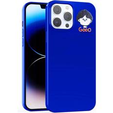 iPhone 13 Pro Max Case, Cute and Funny Personalised Cartoon Design, Slim Soft TPU Jelly Texture Protective Phone Case for Boyfriend Blue