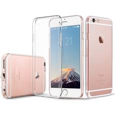 Apple iPhone 6/6S Mobile Phone Cases ESR iPhone 6S 6 Case, [0.8mm Ultra Thin] Transparent Clear Soft Gel TPU Silicone Case Cover for Apple iPhone 6 2014 6S 2015 Jelly Clear