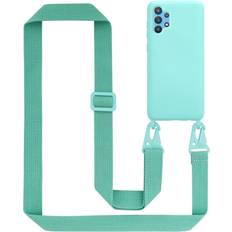 Cadorabo Green Mobile Phone Chain for Samsung Galaxy A52 4G 5G A52s TPU Silicone Case Cover