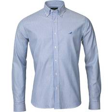 Eton Stripes Shirt - Navy