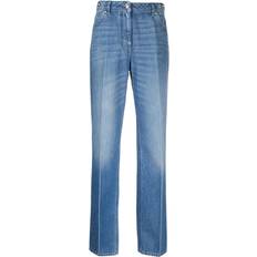 Versace Women Jeans Versace Medusa '95 straight-leg jeans women Cotton/Polyester/Calf Leather/Cotton Blue