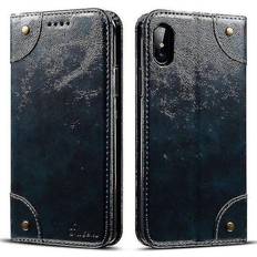 HKHBJS Apple Iphone 6 6s Soft Wallet Leather Case Bluemt