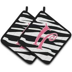 Pink Trivets Caroline's Treasures Carolines Treasures CJ1037-HPTHD Letter H Zebra Trivet