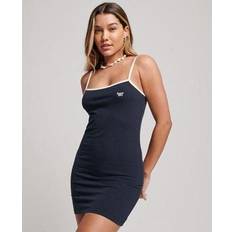 Superdry Vestidos Superdry Kleid Dunkelblau Bodycon für Damen