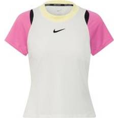 Damen - Tennis T-Shirts Nike Advantage Tennisshirt Damen weiß