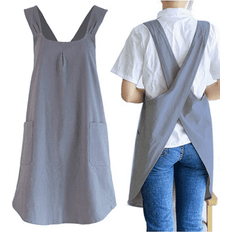 Linen Aprons Levamdar Linen Back Kitchen Apron