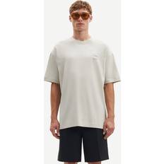 Beige T-shirts Samsøe Samsøe Joel Organic Cotton T-Shirt Moonstruck