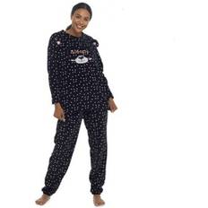 Black Pyjamas Fox Racing Foxbury Womens/Ladies Panda Twosie Pajama Set