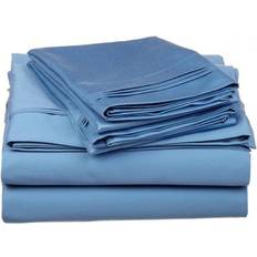 Superior Egyptian 650 Thread Count Bed Sheet Blue (259.08x)