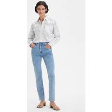 Levi's Mujer Ropa Levi's High Rise Straight - Azul Denim