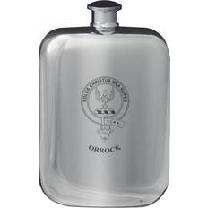 I Luv LTD Family Crest Pocket 6oz Hip Flask