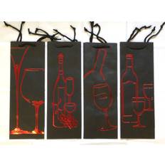 Deluxe Black Bottle Bag [RED]