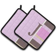 Pink Trivets Caroline's Treasures Carolines Treasures CJ1005-JPTHD Letter Initial Monogram Trivet