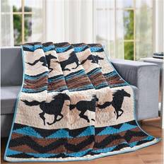 Southwest Wild Horse Silhouette Decorative