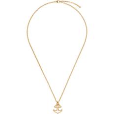 A.P.C. Gold Ancre Necklace