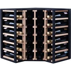 Caverack S9BLACK Corner 24 bottles Wine Rack