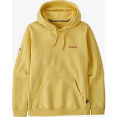 Men - Yellow Sweaters Patagonia Fitz Roy Icon Uprisal Hoody Milled Yellow