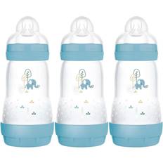 Easy Start Self Sterilising Anti-Colic Baby Bottle Pack of 3 3 x 260 ml Anti-Colic Bottle with Medium Flow Teats Size 2 Newborn Essentials