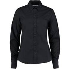 Kustom Kit Long-Sleeved Formal Shirt Black