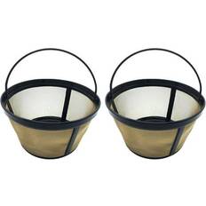 Gold Coffee Maker Accessories Ueetek 2PCS Bucket Shape Mesh Basket