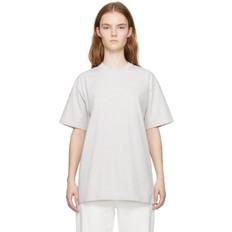 T-shirts Toteme Gray Straight T-Shirt