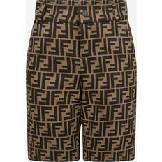 Fendi Shorts FENDI KIDS Kinder Farbe Tabak