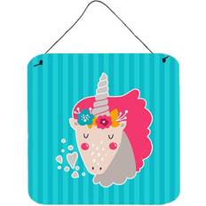 Wall Decor on sale ComfortCreator Unicorn Blue Stripes Wall Decor