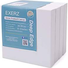 20x20cm 38cm Deep Edge 4pcs 380GSM PreStretched