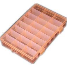Orange Storage Boxes Dsport 24 Grid Transparent Storage Box