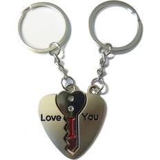 Wallets & Key Holders Trixes I Love You Key To Their Heart Keyring Pair