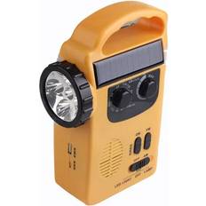 Winwin Outdoor Emergency Solar Dynamo LED Lights Lighting Charger Crank With FM Radio