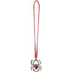 Red Necklaces Boland necklace Ruby Spider ladies 15 aluminium red/silver Red