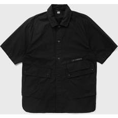 C.P. Company Camicie C.P. Company Popeline Pocket Shirt - Black Men's