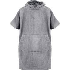 Cotton Dressing Gowns Children's Clothing A2Z Kids 2-5 Years, 128 Steel Grey Unisex Terry Towel Poncho Bathrobe Dressing Gown 2-3yrs