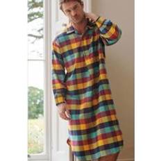 Nightgowns British Boxers 'Edinburgh' Check Brushed Cotton Nightshirt Multi