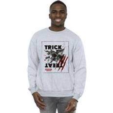 Gensere Netflix Stranger Things Trick Or Treat Slash Sweatshirt Grey