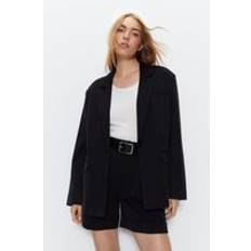 Acrylic Blazers Warehouse Tailored Single Breasted Blazer Black