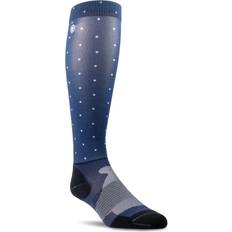 Ariat Women Socks Ariat Women's TEK Slim Printed Socks in Navy Dot