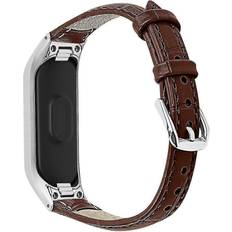 HKHBJS Crocodile Pu Watch Band Strap With Frame Galaxy Fit-e