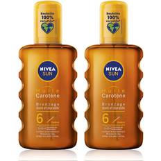 Nivea Sun Protection on sale Nivea Sun Protective Oil Spray SPF 6 Pack of 2 200ml