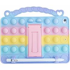 Computer Accessories J&Y iPad air2/iPad6/pro 9.7in Push Pop Rainbow Tablet Case