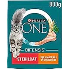 Purina ONE Sterilcat med kyckling kattmat 800 väska; 3,2