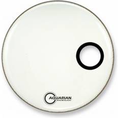 Aquarian Classic White Gloss 24'' Ported Bass Drum Head