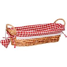 Boxes & Baskets on sale Premier Housewares Multi-purpose Oblong Willow Gingham Basket