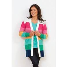 Multicoloured Cardigans Kite Parley Longline Knit Cardigan Multi