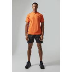 Hosen & Shorts boohooMAN Active Performance T-shirt And Short Set - Orange